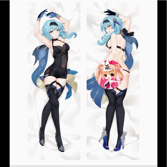 Genshin Impact Anime Peach Skin 150x50cm(59x19.6inch) Japanese Pillowcover - Picture 2 of 4